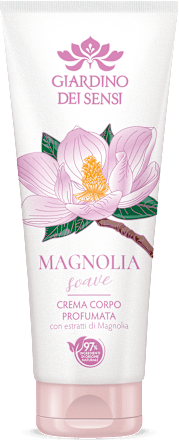 Crema corpo profumata MAGNOLIA soave Giardino dei Sensi
