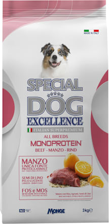Suha hrana za pse Monoprotein govedina SPECIAL DOG EXCELLENCE