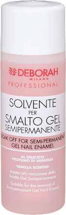 Professional Soak-off odstranjevalec poltrajnih lakov za nohte DEBORAH MILANO