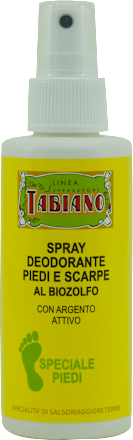 Spray deodorante piedi e scarpe TABIANO