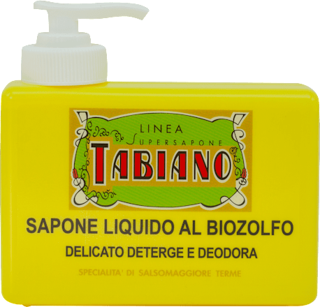 Sapone liquido al biozolfo TABIANO