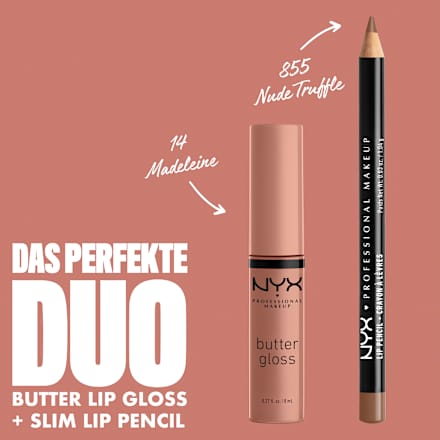 Lipgloss Butter 14 Madeleine  NYX PROFESSIONAL MAKEUP