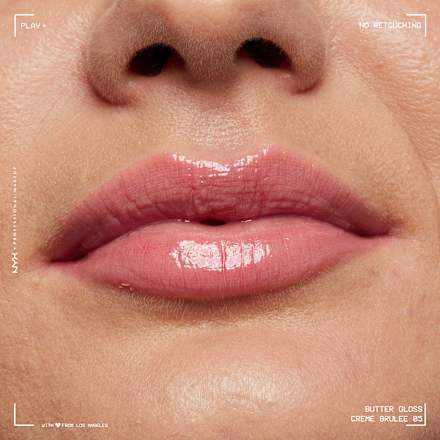 Lipgloss Butter 05 Creme Brulee  NYX PROFESSIONAL MAKEUP