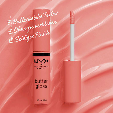 Lipgloss Butter 05 Creme Brulee  NYX PROFESSIONAL MAKEUP