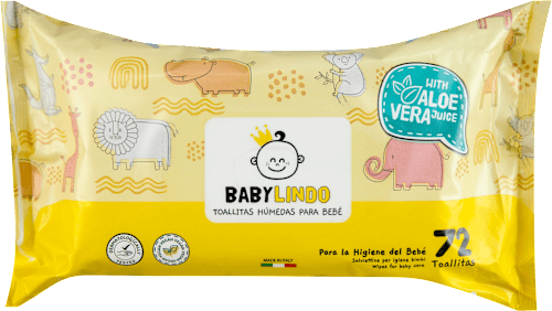 Vlažne maramice za bebe sa aloe verom Baby Lindo