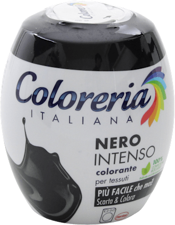 Colorante per tessuti nero intenso Coloreria ITALIANA