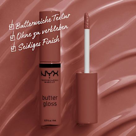 Lipgloss Butter 16 Praline  NYX PROFESSIONAL MAKEUP
