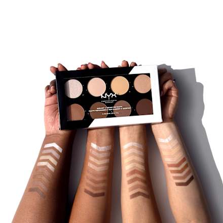 Highlight & Contouring Pro Palette 01 NYX PROFESSIONAL MAKEUP