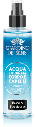 Acqua Profumata Corpo&Capelli Ibisco e Fiori di Sale Giardino dei Sensi
