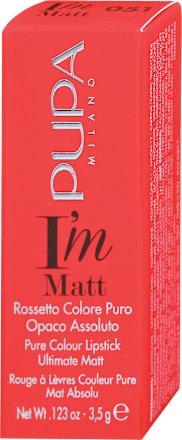 Rdečilo za ustnice I'M MATT 51 PUPA