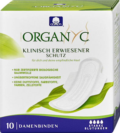 Binden mit Flügeln Stark Organyc