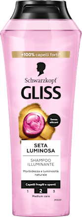 Shampoo Seta Luminosa Schwarzkopf GLISS