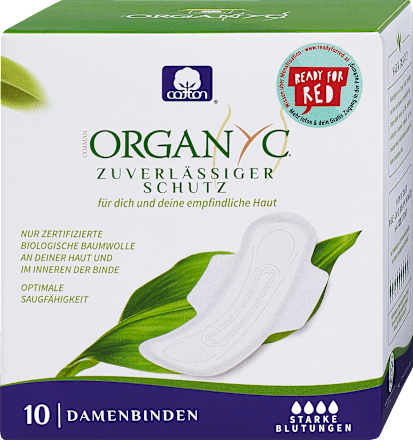 Binden mit Flügeln Stark Organyc
