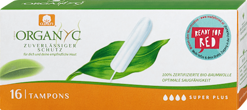 Tampons Super Plus Organyc