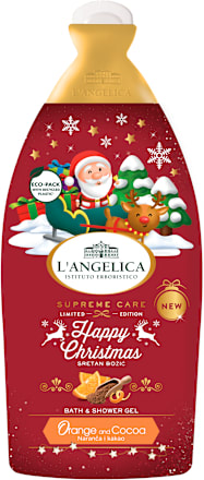 Happy Xmas gel za tuširanje – naranča i kakao L'ANGELICA