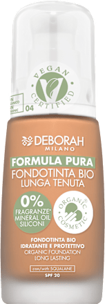 Fondotinta bio - n. 04 DEBORAH MILANO FORMULA PURA