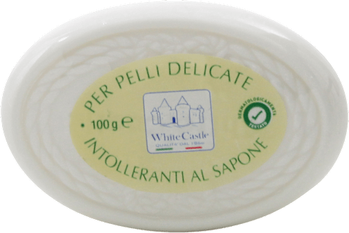 Sapone solido per pelli delicate intolleranti al sapone White Castle