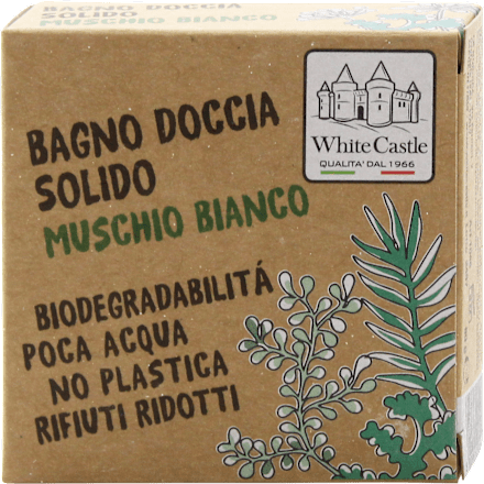Bagno doccia solido muschio White Castle