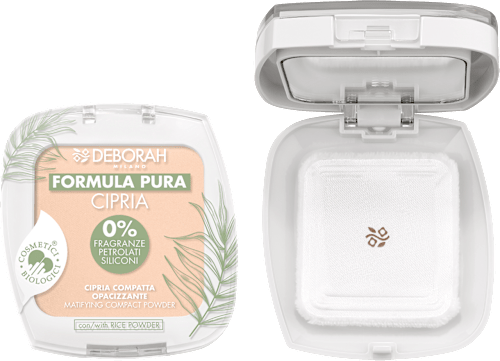 Cipria bio - n. 02 DEBORAH MILANO FORMULA PURA