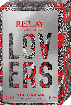Signature Lovers for man edt Replay