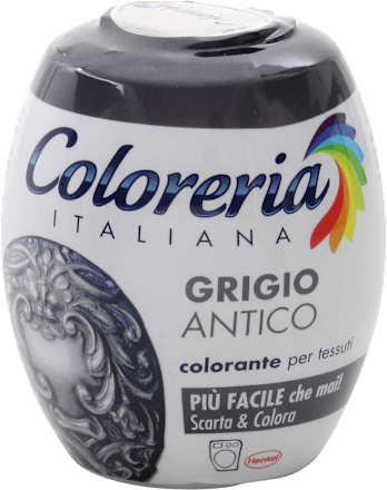 Colorante per tessuti grigio antico Coloreria ITALIANA