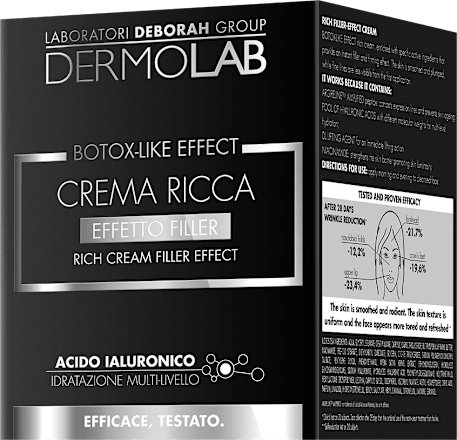 Crema ricca effetto filler DERMOLAB