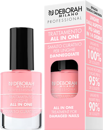 Negovalni lak za nohte All In One DEBORAH MILANO