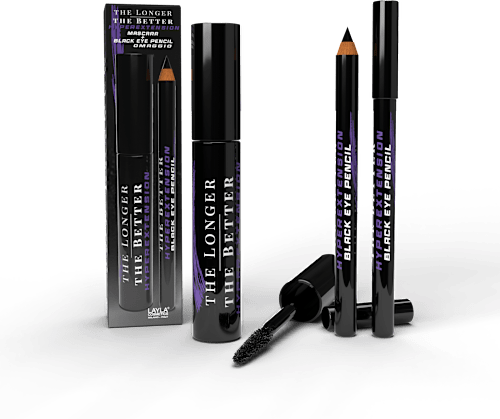 Mascara e matita occhi The Longer The Better Hyperextension LAYLA COSMETICS