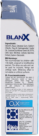 Paski wybielające O3X Blanx