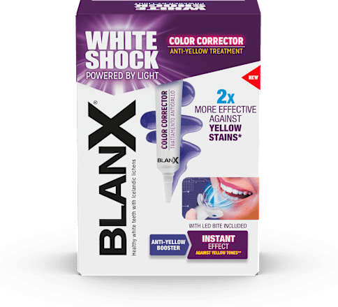 White Shock tretman s LED uređajem Blanx