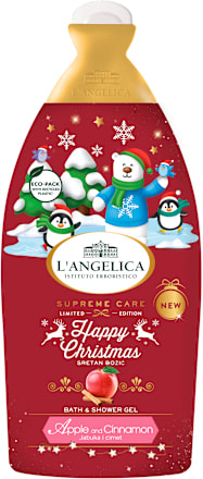Happy Xmas gel za tuširanje – jabuka i cimet L'ANGELICA