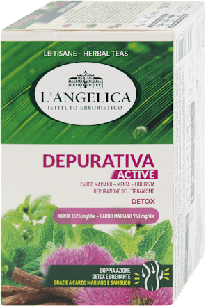 Tisana funzionale depurativa L'ANGELICA