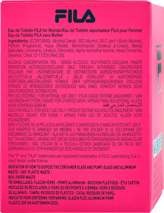 Eau de Toilette F-Vibes for Woman Fila