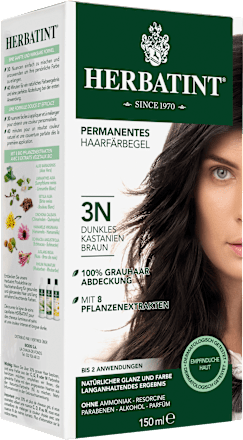 Haarfarbe 3N dunkles Kastanienbraun Herbatint