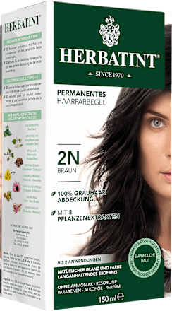 Haarfarbe Gel 2N Braun Herbatint