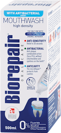 Antibakteriálna ústna voda Triple Action Biorepair