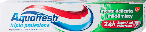 Dentifricio tripla protezione menta delicata Aquafresh