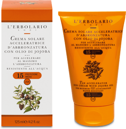 Krema za ubrzano tamnjenje, SPF 15 L'ERBOLARIO