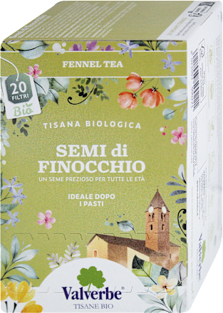 Infuso biologico al finocchio Valverbe
