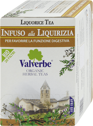 Infuso biologico alla liquirizia Valverbe