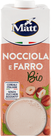 la scelta vegetale Bevanda nocciola e farro bio Matt
