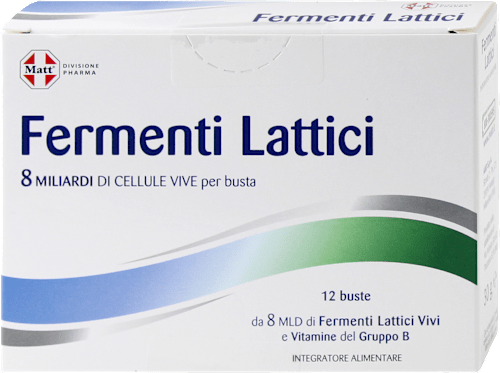 Fermenti lattici in bustine Matt DIVISIONE PHARMA
