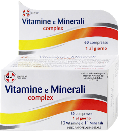 Complex Vitamine e minerali Matt DIVISIONE PHARMA