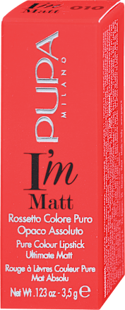 Rdečilo za ustnice I'M MATT 10 PUPA