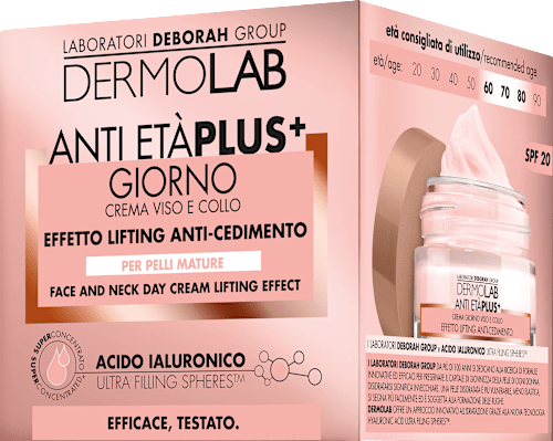 Crema da giorno antietà effetto lifing anti-cedimento  DERMOLAB