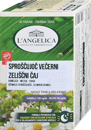 Sproščujoči večerni zeliščni čaj (18 x 1,55 g) L'ANGELICA