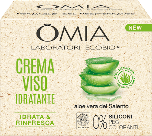 Crema viso idratante all'Aloe vera del Salento OMIA