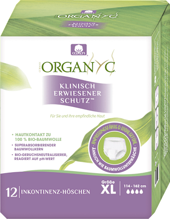 Pants Inkontinenz Gr. XS Organyc