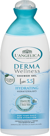 Gel za prhanje Derma-Wellness Hydrating L'ANGELICA