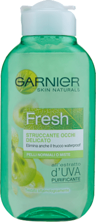 Struccante occhi SKIN NATURALS Fresh delicato pelli normali o miste GARNIER SKIN NATURALS